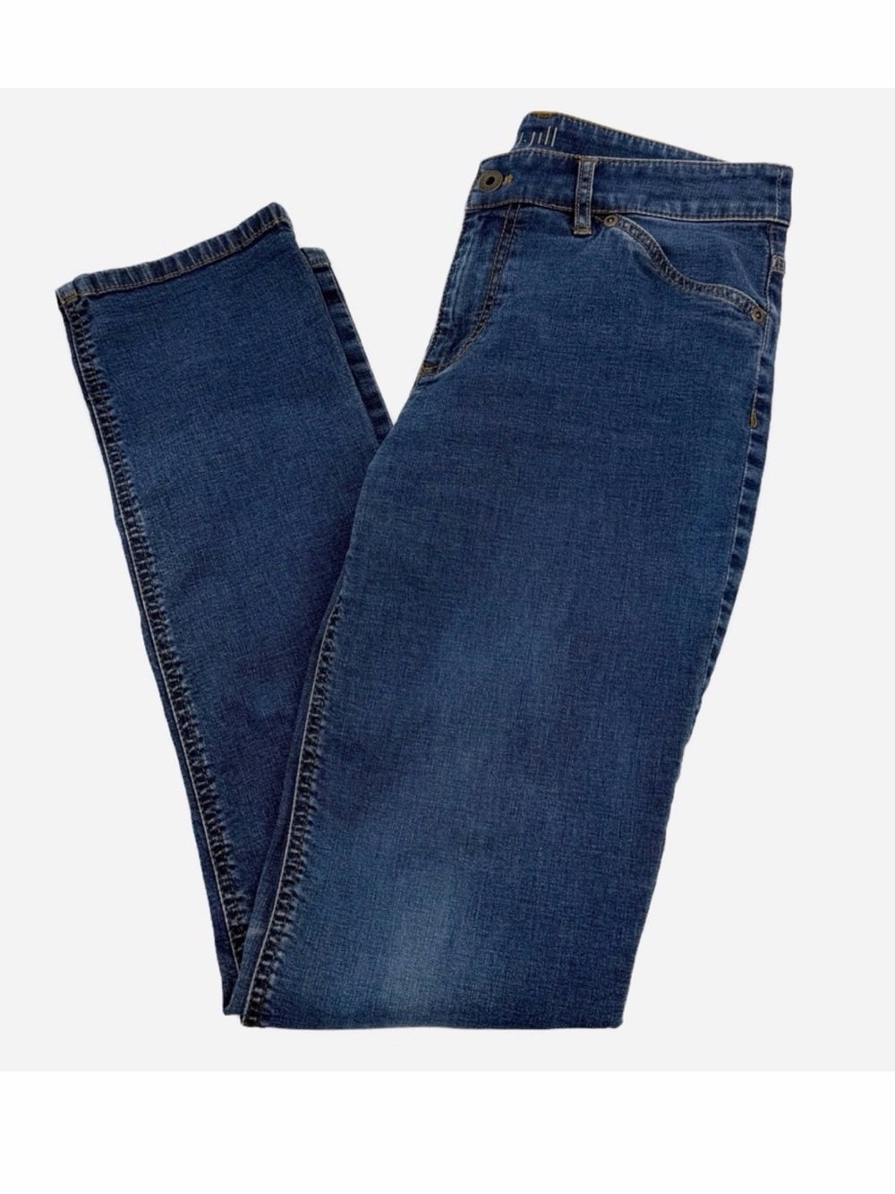 J.Jill Slim Leg Jeans Tried & True Fit Medium Wash Stretch Denim Size 4